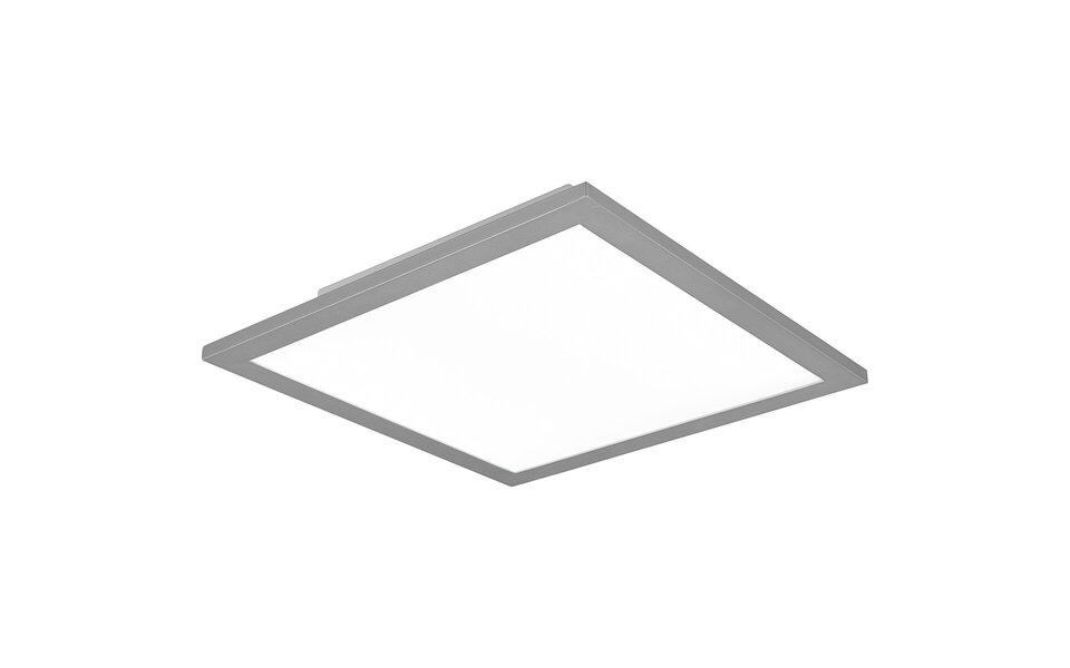 HLW LED LED Ceiling Lamp - Ceiling Lighting - Trion Tirus - 14W - Adjustable Color - Remote Control - Dimmable - Square - Matte Titanium - Aluminum HLW LED LED Ceiling Lamp - Ceiling Lighting - Trion Tirus - 14W - Adjustable Color - Remote Control - Dimmable - Square - Matte Titanium - Aluminum