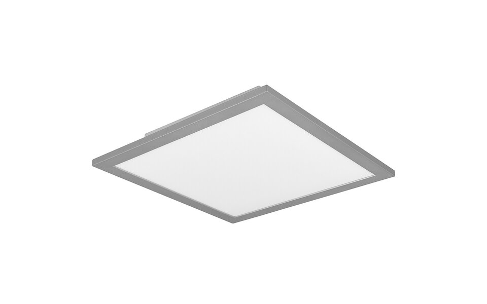 HLW LED LED Ceiling Lamp - Ceiling Lighting - Trion Tirus - 14W - Adjustable Color - Remote Control - Dimmable - Square - Matte Titanium - Aluminum HLW LED LED Ceiling Lamp - Ceiling Lighting - Trion Tirus - 14W - Adjustable Color - Remote Control - Dimmable - Square - Matte Titanium - Aluminum