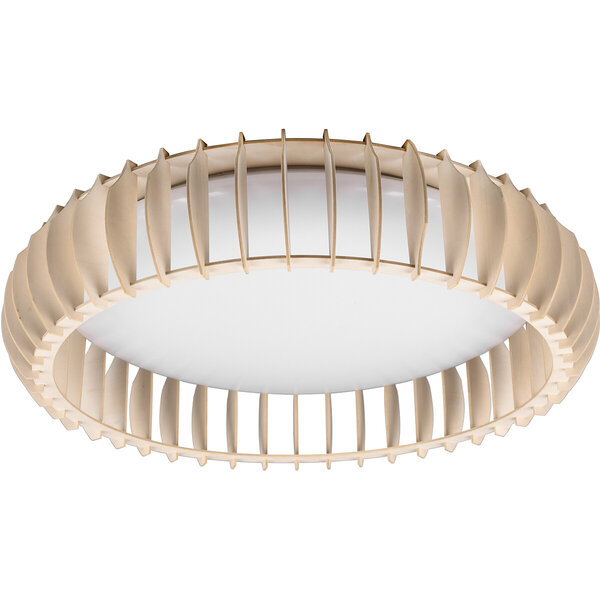 HLW LED LED Plafondlamp - Plafondverlichting - Trion Manto XL - 38W - Aanpasbare Kleur - Afstandsbediening - Dimbaar - Rond - Houtkleur - Kunststof HLW LED LED Plafondlamp - Plafondverlichting - Trion Manto XL - 38W - Aanpasbare Kleur - Afstandsbediening - Dimbaar - Rond - Houtkleur - Kunststof