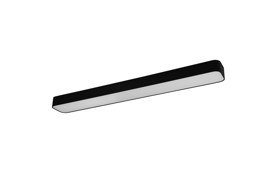 HLW LED LED Ceiling Lamp - Ceiling Lighting - Trion Astinto - 37W - Adjustable Color - Dimmable - Rectangular - Matte Black - Aluminum HLW LED LED Ceiling Lamp - Ceiling Lighting - Trion Astinto - 37W - Adjustable Color - Dimmable - Rectangular - Matte Black - Aluminum