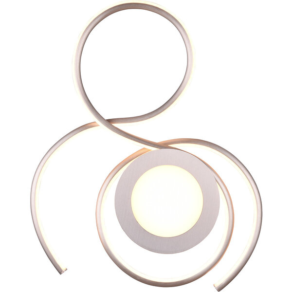 HLW LED LED Plafondlamp - Plafondverlichting - Trion Jivino - 36W - Aanpasbare Kleur - Dimbaar - Rond - Mat Nikkel - Aluminium HLW LED LED Plafondlamp - Plafondverlichting - Trion Jivino - 36W - Aanpasbare Kleur - Dimbaar - Rond - Mat Nikkel - Aluminium