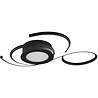 HLW LED LED Ceiling Lamp - Ceiling Lighting - Trion Jivino - 36W - Adjustable Color - Dimmable - Round - Matte Black - Aluminum