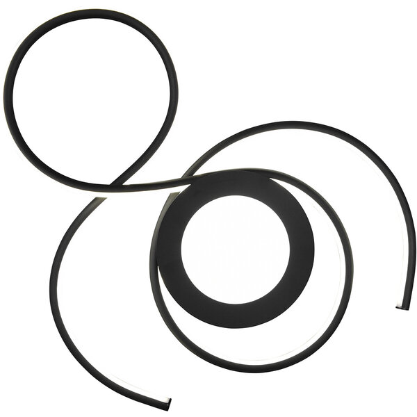 HLW LED LED Plafondlamp - Plafondverlichting - Trion Jivino - 36W - Aanpasbare Kleur - Dimbaar - Rond - Mat Zwart - Aluminium HLW LED LED Plafondlamp - Plafondverlichting - Trion Jivino - 36W - Aanpasbare Kleur - Dimbaar - Rond - Mat Zwart - Aluminium