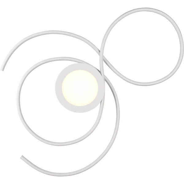 HLW LED LED Plafondlamp - Plafondverlichting - Trion Jivino - 48W - Aanpasbare Kleur - Dimbaar - Rond - Mat Wit - Aluminium HLW LED LED Plafondlamp - Plafondverlichting - Trion Jivino - 48W - Aanpasbare Kleur - Dimbaar - Rond - Mat Wit - Aluminium