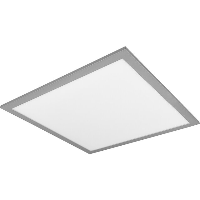 ronde mat titaan LED-plafondlamp Ø45cm 18W met warm wit licht 3000K en 2300 lumen ronde mat titaan LED-plafondlamp Ø45cm 18W met warm wit licht 3000K en 2300 lumen