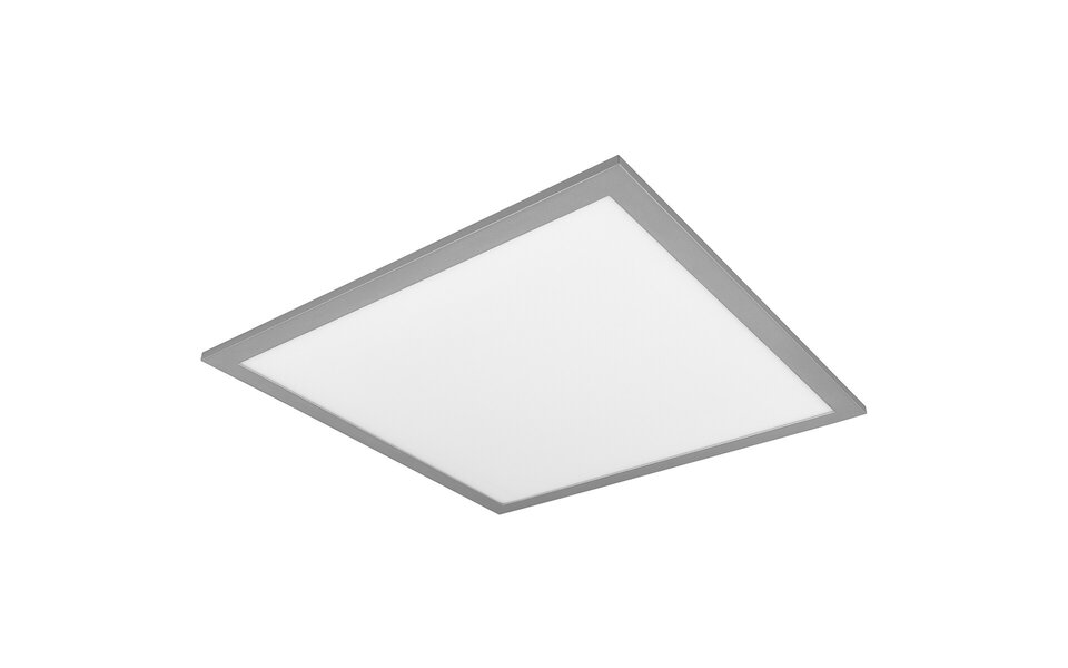 HLW LED LED Plafondlamp - Plafondverlichting - Trion Alina - 18W - Warm Wit 3000K - Mat Titaan - Aluminium - 45cm
