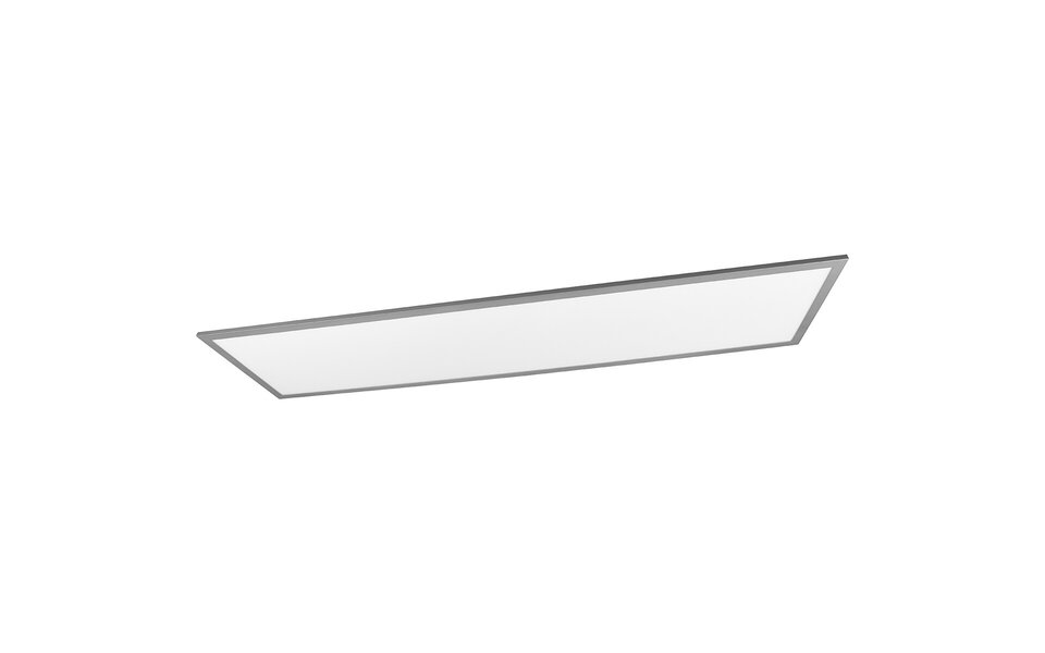 HLW LED LED Ceiling Light - Ceiling Lighting - Trion Alina - 34W - Warm White 3000K - Matte Titanium - Aluminum - 120cm