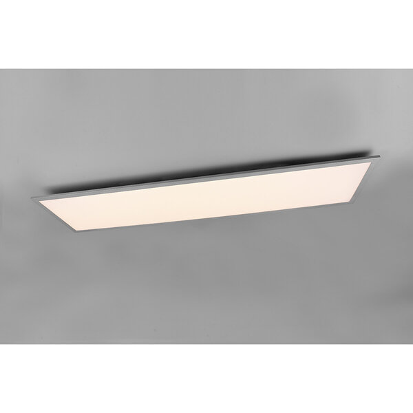HLW LED LED Plafondlamp - Plafondverlichting - Trion Alina - 34W - Warm Wit 3000K - Mat Titaan - Aluminium - 120cm HLW LED LED Plafondlamp - Plafondverlichting - Trion Alina - 34W - Warm Wit 3000K - Mat Titaan - Aluminium - 120cm