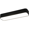 Trion Astinto LED plafondlamp mat zwart rechthoek dimbaar Verlichting per ruimte Trion Astinto LED plafondlamp mat zwart rechthoek dimbaar Verlichting per ruimte