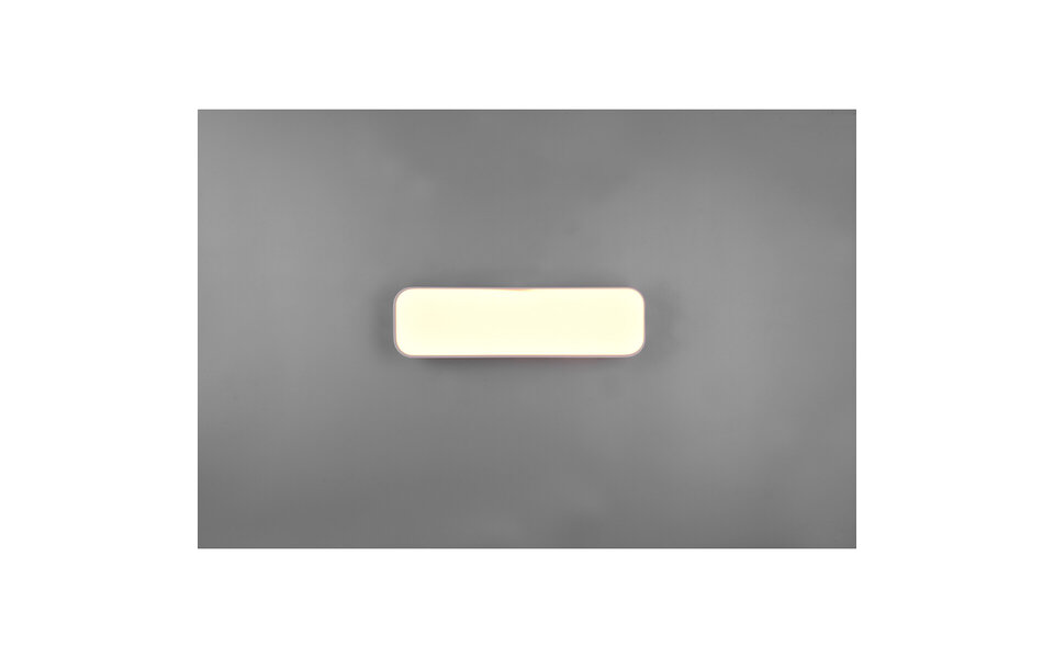 HLW LED LED Plafondlamp - Plafondverlichting - Trion Astinto - 21W - Aanpasbare Kleur - Dimbaar - Rechthoek - Mat Wit - Aluminium