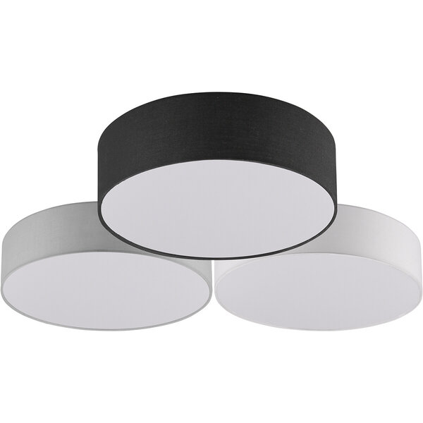 HLW LED LED Plafondlamp - Plafondverlichting - Trion Lanago - 38W - Warm Wit 3000K - Dimbaar - Rond - Meerkleurig - Aluminium HLW LED LED Plafondlamp - Plafondverlichting - Trion Lanago - 38W - Warm Wit 3000K - Dimbaar - Rond - Meerkleurig - Aluminium