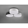 HLW LED LED Ceiling Lamp - Ceiling Lighting - Trion Lanago - 38W - Warm White 3000K - Dimmable - Round - Multicolor - Aluminum