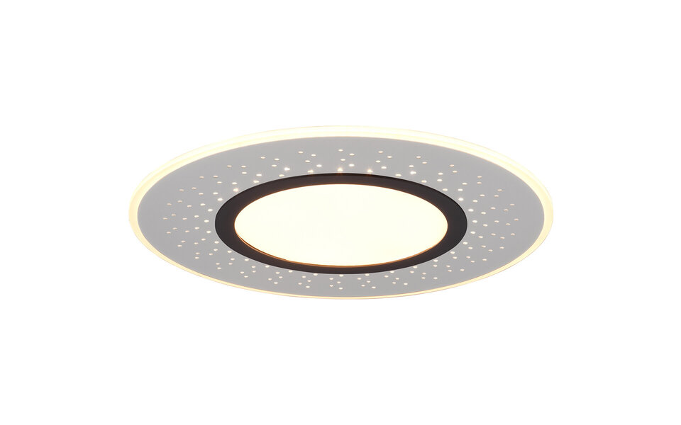 HLW LED LED Ceiling Light - Ceiling Lighting - Trion Virsa - 44W - Adjustable Color - Dimmable - Remote Control - Round - Matte Nickel - Aluminum HLW LED LED Ceiling Light - Ceiling Lighting - Trion Virsa - 44W - Adjustable Color - Dimmable - Remote Control - Round - Matte Nickel - Aluminum