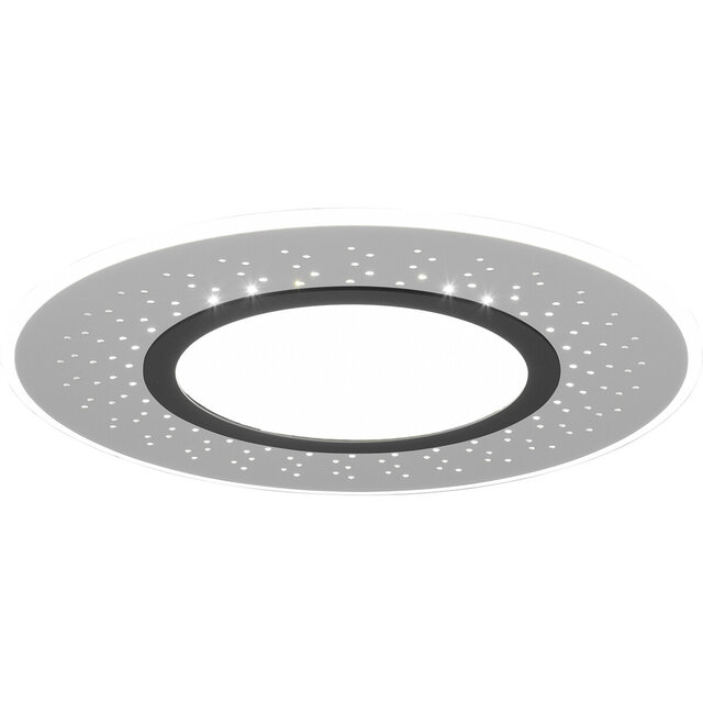 rond dimbare LED plafondlamp matnikkel 44W 5300 lumen verstelbare kleurtemperatuur 2700-6500K rond dimbare LED plafondlamp matnikkel 44W 5300 lumen verstelbare kleurtemperatuur 2700-6500K
