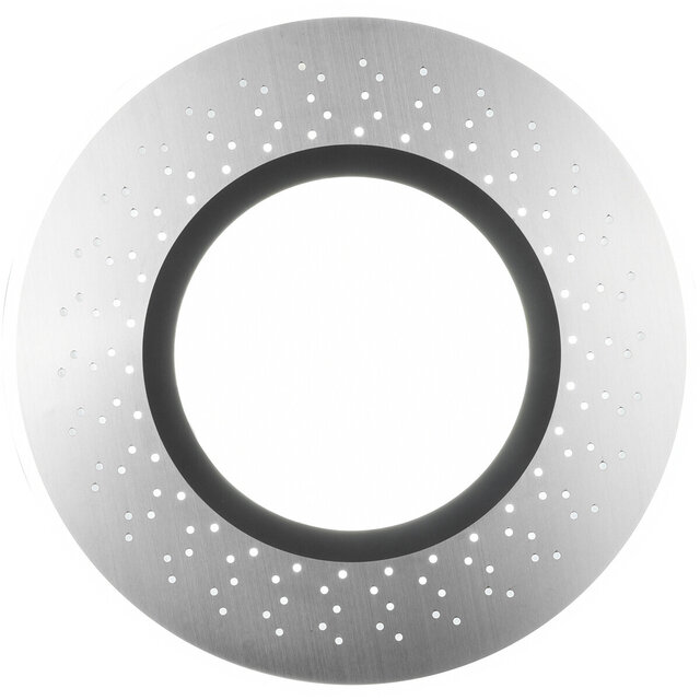 HLW LED LED Plafondlamp - Plafondverlichting - Trion Virsa - 44W - Aanpasbare Kleur - Dimbaar - Afstandsbediening - Rond - Mat Nikkel - Aluminium