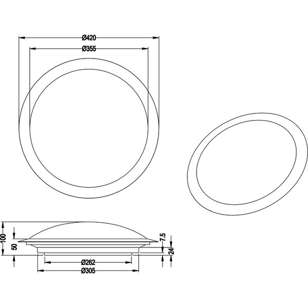 HLW LED LED Plafondlamp - Badkamerlamp - Trion Hambert - 18.5W - Natuurlijk Wit 4000K - Spatwaterdicht IP44 - Rond - Mat Chroom - Kunststof HLW LED LED Plafondlamp - Badkamerlamp - Trion Hambert - 18.5W - Natuurlijk Wit 4000K - Spatwaterdicht IP44 - Rond - Mat Chroom - Kunststof