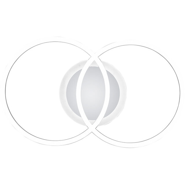 ronde witte LED plafondlamp 25W 3000 lumen neutraal wit licht dimbaar