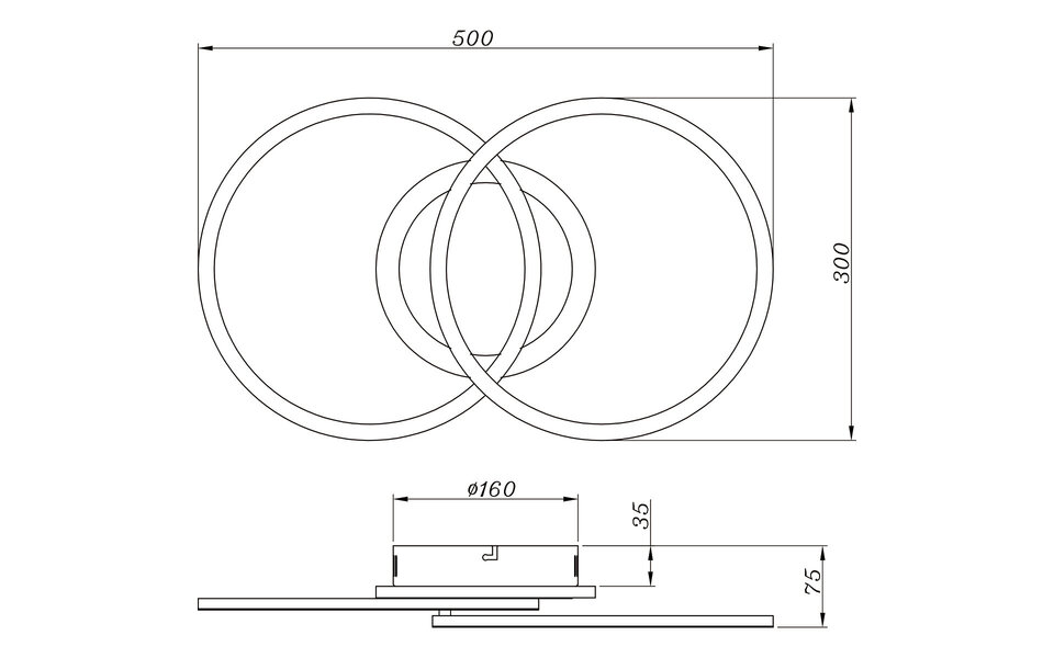 HLW LED LED Ceiling Light - Ceiling Lighting - Trion Venda - 25W - Natural White 4000K - Dimmable - Round - Matte Chrome - Aluminum