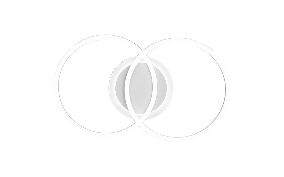 HLW LED LED Ceiling Lamp - Ceiling Lighting - Trion Venda - 25W - Natural White 4000K - Dimmable - Round - Matte White - Aluminum