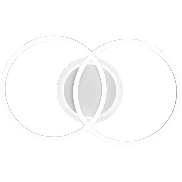 HLW LED LED Plafondlamp - Plafondverlichting - Trion Venda - 25W - Natuurlijk Wit 4000K - Dimbaar - Rond - Mat Wit - Aluminium HLW LED LED Plafondlamp - Plafondverlichting - Trion Venda - 25W - Natuurlijk Wit 4000K - Dimbaar - Rond - Mat Wit - Aluminium