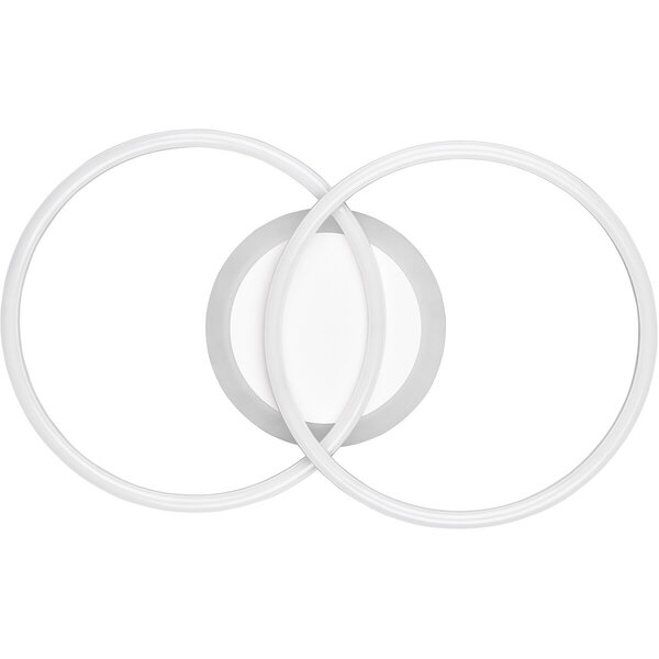 HLW LED LED Plafondlamp - Plafondverlichting - Trion Venda - 25W - Natuurlijk Wit 4000K - Dimbaar - Rond - Mat Wit - Aluminium HLW LED LED Plafondlamp - Plafondverlichting - Trion Venda - 25W - Natuurlijk Wit 4000K - Dimbaar - Rond - Mat Wit - Aluminium