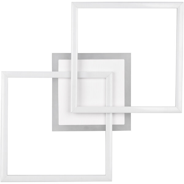 HLW LED LED Plafondlamp - Plafondverlichting - Trion Venda - 25W - Natuurlijk Wit 4000K - Dimbaar - Vierkant - Mat Wit - Aluminium HLW LED LED Plafondlamp - Plafondverlichting - Trion Venda - 25W - Natuurlijk Wit 4000K - Dimbaar - Vierkant - Mat Wit - Aluminium