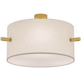 Trion Coleno LED-plafondlamp mat goud Ø65 cm 3x E27 Trion Coleno LED-plafondlamp mat goud Ø65 cm 3x E27