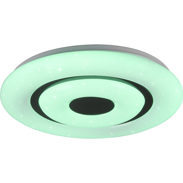 HLW LED LED Plafondlamp WiZ - Smart LED - Trion Rinolo - 16.5W - Aanpasbare Kleur - Slimme LED - Dimbaar - Mat Wit - Kunststof HLW LED LED Plafondlamp WiZ - Smart LED - Trion Rinolo - 16.5W - Aanpasbare Kleur - Slimme LED - Dimbaar - Mat Wit - Kunststof