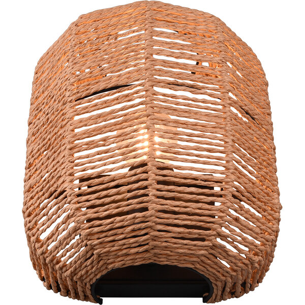 HLW LED LED Wandspot - Trion Tuna - E27 Fitting - 1-lichts - Ovaal - Mat Zwart - Aluminium HLW LED LED Wandspot - Trion Tuna - E27 Fitting - 1-lichts - Ovaal - Mat Zwart - Aluminium