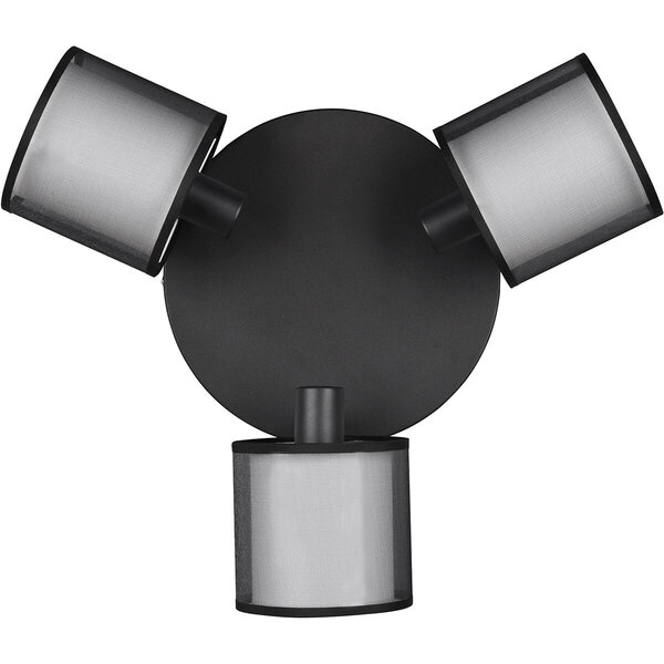 HLW LED LED Plafondspot - Plafondverlichting - Trion Bidon - E14 Fitting - 3-lichts - Rond - Mat Zwart - Aluminium HLW LED LED Plafondspot - Plafondverlichting - Trion Bidon - E14 Fitting - 3-lichts - Rond - Mat Zwart - Aluminium