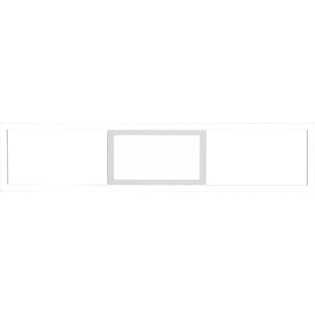 HLW LED LED Ceiling Lamp - Ceiling Lighting - Trion Riyaz - 22W - Adjustable Color - Remote Control - Dimmable - Rectangular - Matte White - Aluminum