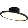 HLW LED LED Ceiling Lamp - Ceiling Lighting - Trion Trula - 29W - Warm White 3000K - Dimmable - Round - Matte Black - Aluminum HLW LED LED Ceiling Lamp - Ceiling Lighting - Trion Trula - 29W - Warm White 3000K - Dimmable - Round - Matte Black - Aluminum