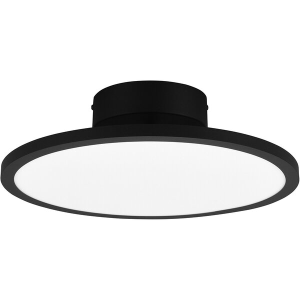 HLW LED LED Plafondlamp - Plafondverlichting - Trion Trula - 29W - Warm Wit 3000K - Dimbaar - Rond - Mat Zwart - Aluminium HLW LED LED Plafondlamp - Plafondverlichting - Trion Trula - 29W - Warm Wit 3000K - Dimbaar - Rond - Mat Zwart - Aluminium