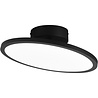 HLW LED LED Ceiling Lamp - Ceiling Lighting - Trion Trula - 29W - Warm White 3000K - Dimmable - Round - Matte Black - Aluminum HLW LED LED Ceiling Lamp - Ceiling Lighting - Trion Trula - 29W - Warm White 3000K - Dimmable - Round - Matte Black - Aluminum