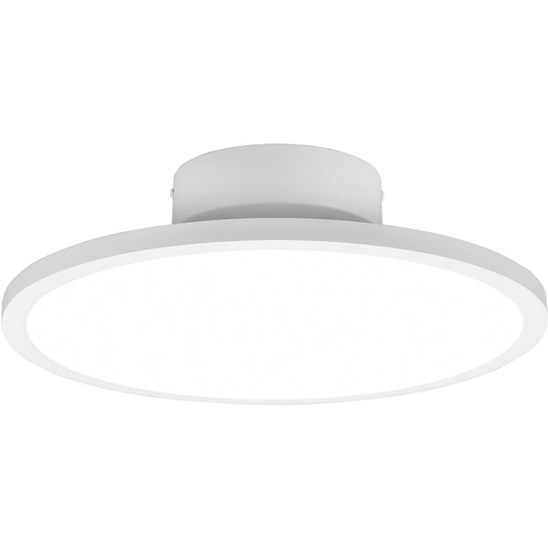 HLW LED LED Plafondlamp - Plafondverlichting - Trion Trula - 29W - Natuurlijk Wit 4000K - Dimbaar - Rond - Mat Wit - Aluminium HLW LED LED Plafondlamp - Plafondverlichting - Trion Trula - 29W - Natuurlijk Wit 4000K - Dimbaar - Rond - Mat Wit - Aluminium