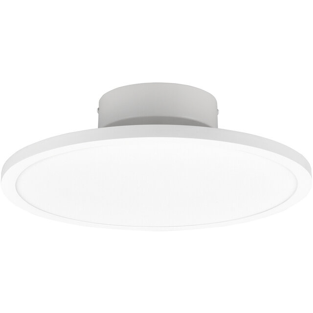 HLW LED LED Plafondlamp - Plafondverlichting - Trion Trula - 29W - Natuurlijk Wit 4000K - Dimbaar - Rond - Mat Wit - Aluminium