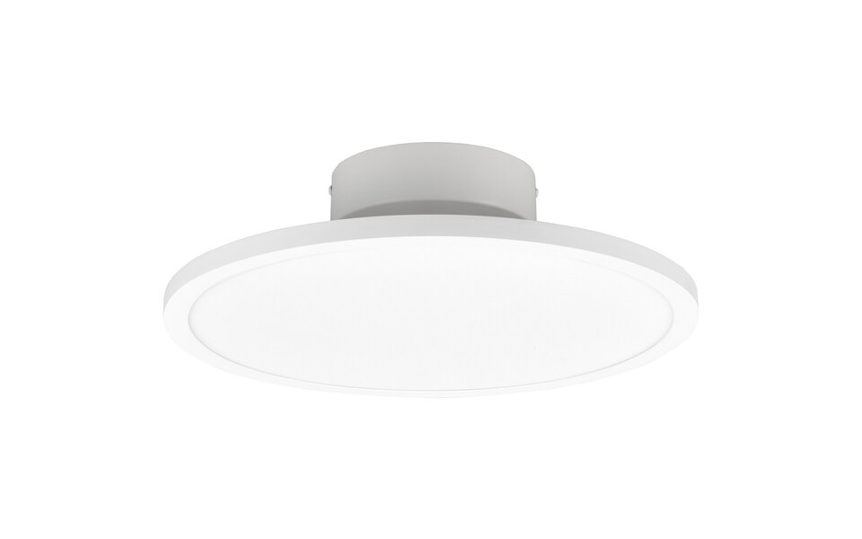 HLW LED LED Ceiling Lamp - Ceiling Lighting - Trion Trula - 29W - Natural White 4000K - Dimmable - Round - Matte White - Aluminum HLW LED LED Ceiling Lamp - Ceiling Lighting - Trion Trula - 29W - Natural White 4000K - Dimmable - Round - Matte White - Aluminum