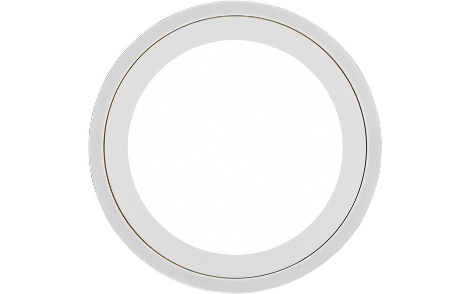 HLW LED LED Ceiling Light - Ceiling Lighting - Trion Coman - 24.5W - Natural White 4000K - Round - Matte White - Plastic