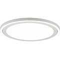 LED Plafondlamp - Plafondverlichting - Trion Coman - 29W - Natuurlijk Wit 4000K - Rond - Mat Wit - Kunststof