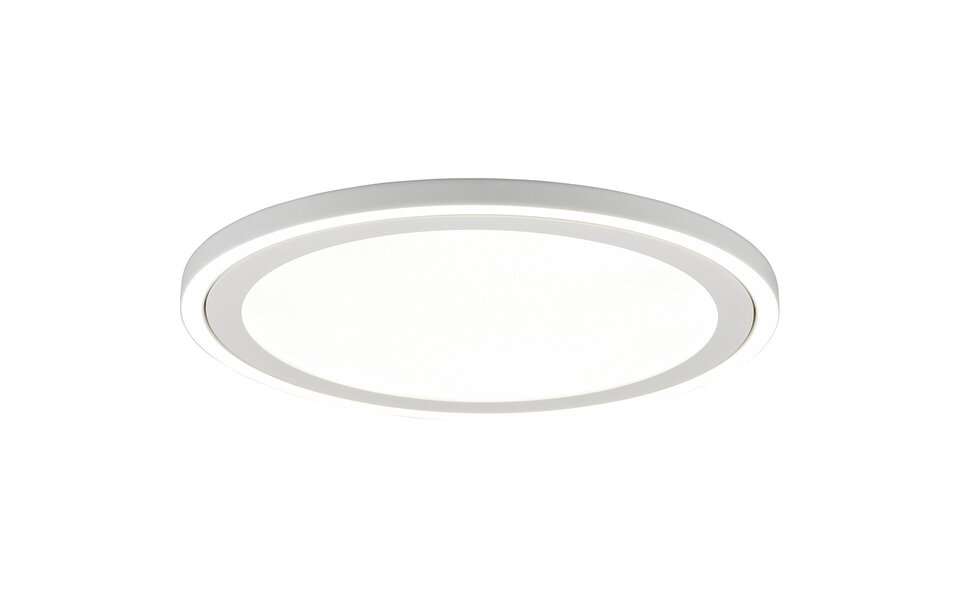 HLW LED LED Ceiling Light - Ceiling Lighting - Trion Coman - 29W - Natural White 4000K - Round - Matt White - Plastic