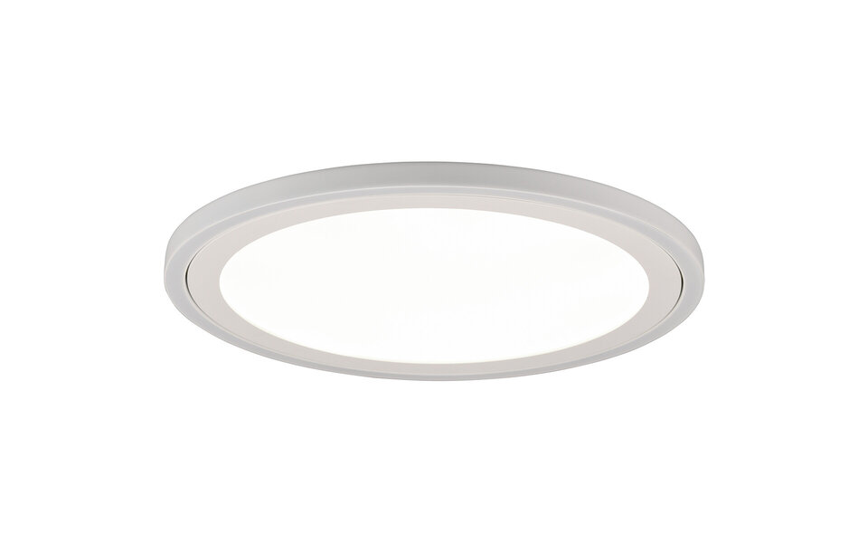 HLW LED LED Plafondlamp - Plafondverlichting - Trion Coman - 29W - Natuurlijk Wit 4000K - Rond - Mat Wit - Kunststof