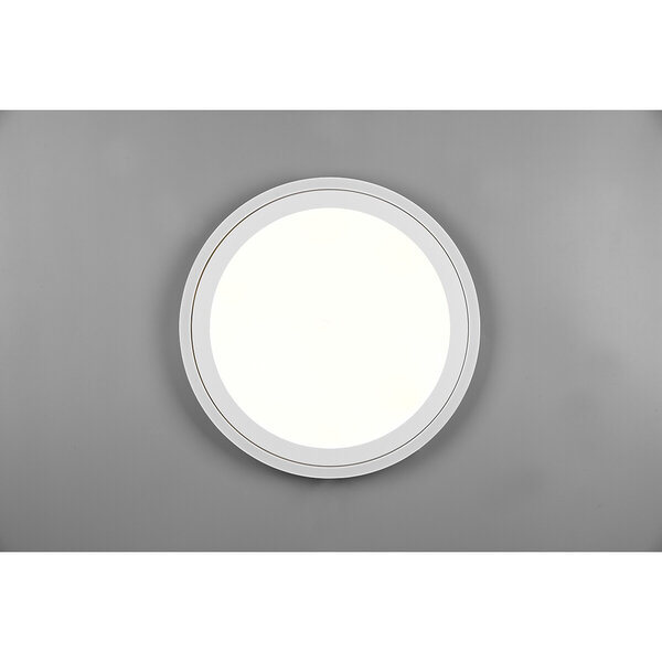 HLW LED LED Plafondlamp - Plafondverlichting - Trion Coman - 29W - Natuurlijk Wit 4000K - Rond - Mat Wit - Kunststof HLW LED LED Plafondlamp - Plafondverlichting - Trion Coman - 29W - Natuurlijk Wit 4000K - Rond - Mat Wit - Kunststof