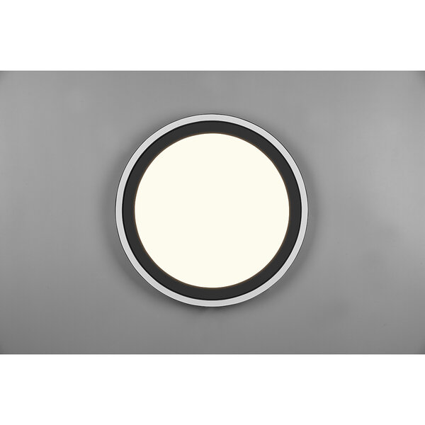 HLW LED LED Plafondlamp - Plafondverlichting - Trion Coman - 29W - Warm Wit 3000K - Rond - Mat Zwart - Kunststof HLW LED LED Plafondlamp - Plafondverlichting - Trion Coman - 29W - Warm Wit 3000K - Rond - Mat Zwart - Kunststof