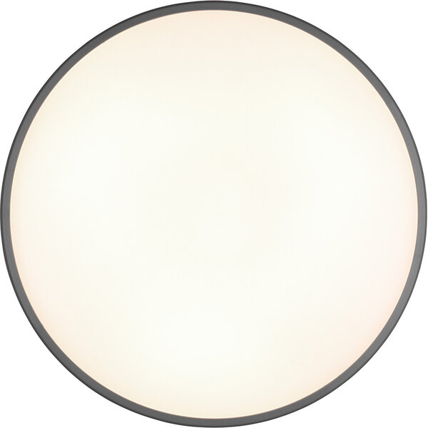 HLW LED LED Plafondlamp - Plafondverlichting - Trion Lombis - 34W - Warm Wit 3000K - Dimbaar - Rond - Mat Titaan - Kunststof HLW LED LED Plafondlamp - Plafondverlichting - Trion Lombis - 34W - Warm Wit 3000K - Dimbaar - Rond - Mat Titaan - Kunststof