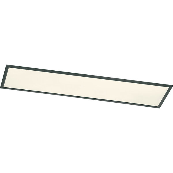 HLW LED LED Plafondlamp - Plafondverlichting - Trion Povino - 31W - Warm Wit 3000K - Dimbaar - Rechthoek - Mat Zwart - Aluminium HLW LED LED Plafondlamp - Plafondverlichting - Trion Povino - 31W - Warm Wit 3000K - Dimbaar - Rechthoek - Mat Zwart - Aluminium