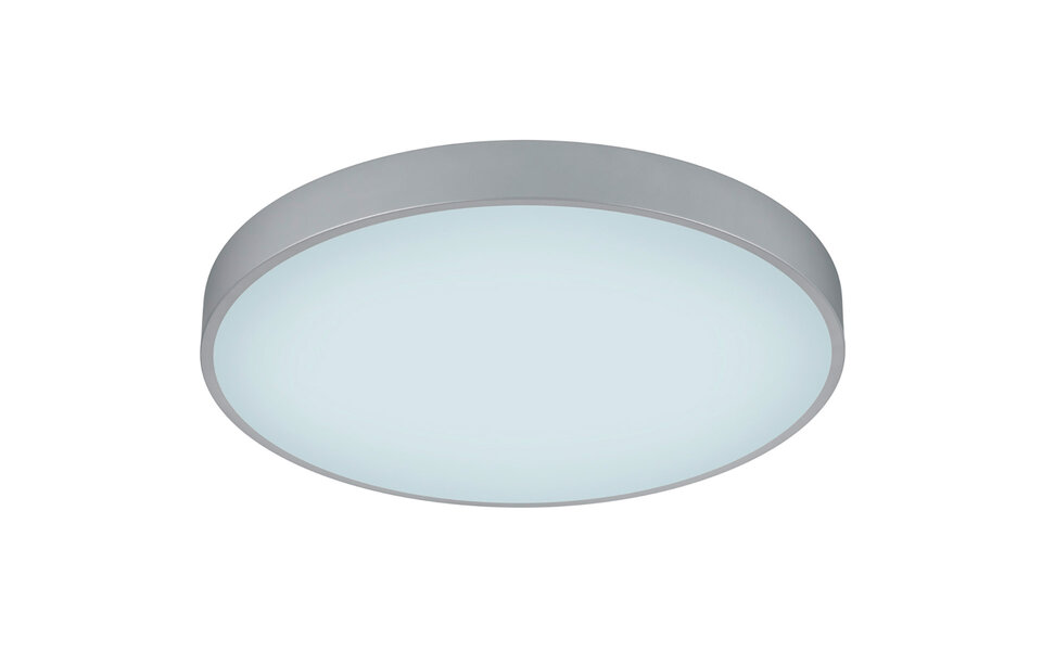 HLW LED LED Plafondlamp - Trion Oka - Aanpasbaar kleur - Dimbaar - Rond - Titaan - Metaal HLW LED LED Plafondlamp - Trion Oka - Aanpasbaar kleur - Dimbaar - Rond - Titaan - Metaal