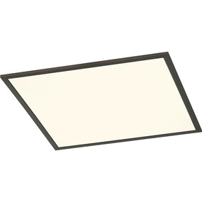 Trion Povino LED Plafondlamp Mat Zwart 31W 3600lm 3000K Trion Povino LED Plafondlamp Mat Zwart 31W 3600lm 3000K
