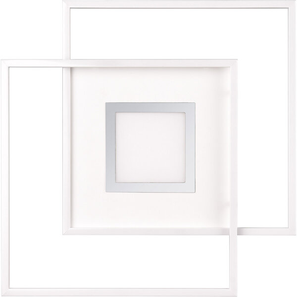 HLW LED LED Plafondlamp - Plafondverlichting - Trion Avia - 36W - Aanpasbare Kleur - Afstandsbediening - Dimbaar - Mat Wit - Aluminium HLW LED LED Plafondlamp - Plafondverlichting - Trion Avia - 36W - Aanpasbare Kleur - Afstandsbediening - Dimbaar - Mat Wit - Aluminium