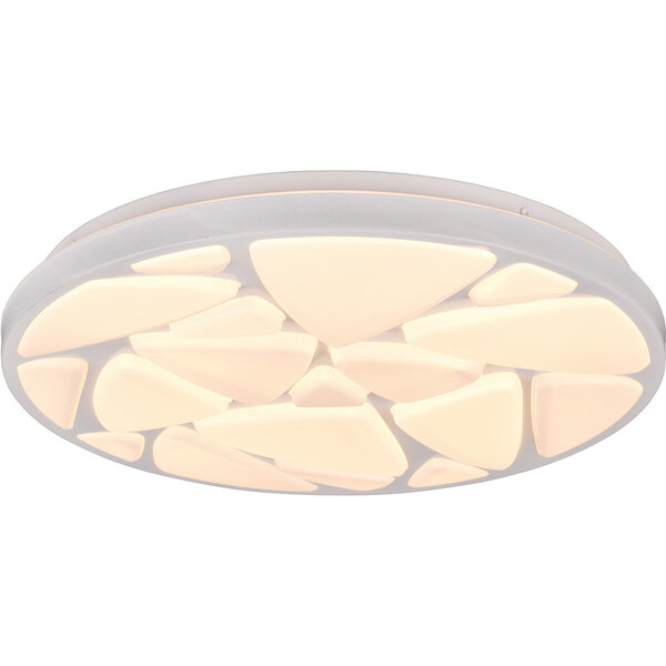 HLW LED LED Plafondlamp - Plafondverlichting - Trion Stroma - 16W - Dimbaar - Aanpasbare Lichtkleur - Afstandsbediening - Rond - Mat Wit - Kunststof HLW LED LED Plafondlamp - Plafondverlichting - Trion Stroma - 16W - Dimbaar - Aanpasbare Lichtkleur - Afstandsbediening - Rond - Mat Wit - Kunststof