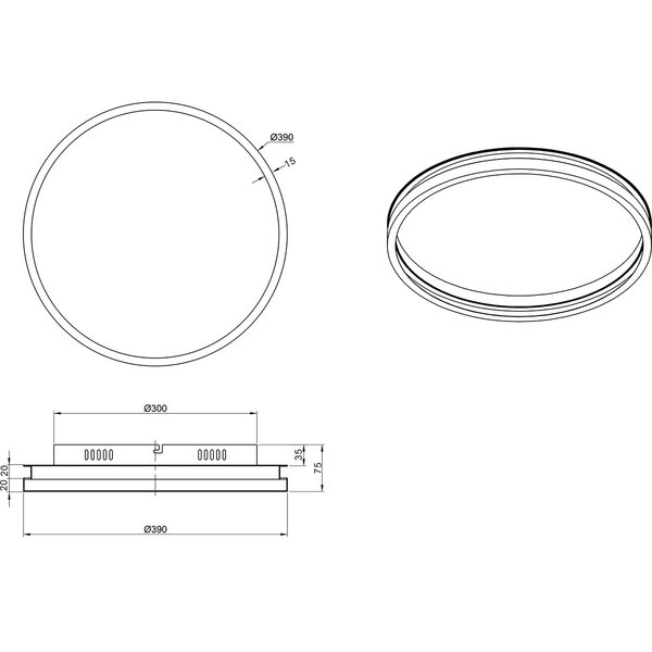 HLW LED LED Plafondlamp - Plafondverlichting - Trion Kio - 18W - RGBW - Dimbaar - Aanpasbare Kleur - Afstandsbediening - Rond - Mat Zwart - Metaal HLW LED LED Plafondlamp - Plafondverlichting - Trion Kio - 18W - RGBW - Dimbaar - Aanpasbare Kleur - Afstandsbediening - Rond - Mat Zwart - Metaal